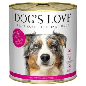 Dog´s Love Adult 6 x 800 g Caballo