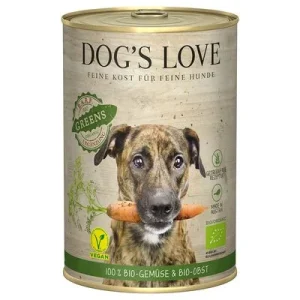 Dog´s Love Bio Vegan 6 x 400 g Verdes