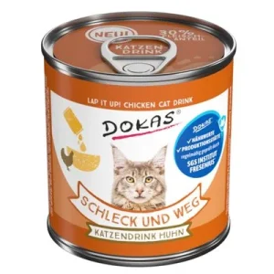 Dokas Schleck und Weg con pollo bebida para gatos 100 g