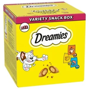 Dreamies Cat Snacks Variety Box 12 x 60 g