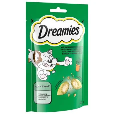 Dreamies Classic snacks para gatos Con catnip