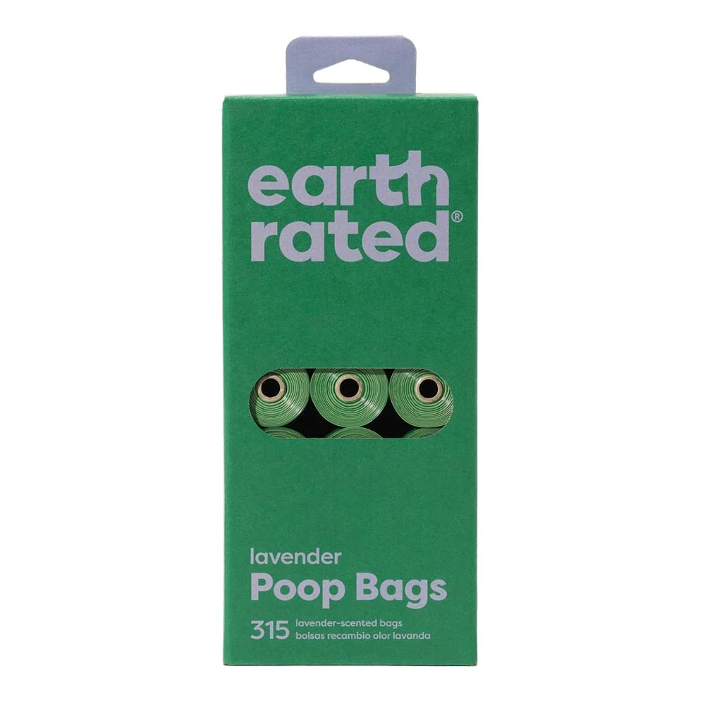 Earth Rated bolsitas lavanda 21 rollos x 15 bolsas