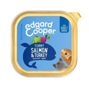 Edgard & Cooper Adult - Salmón y Pavo - Tarrina