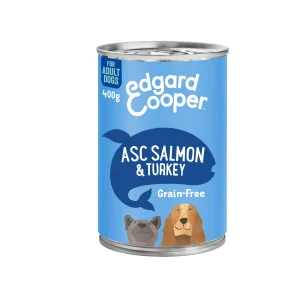 Edgard & Cooper Adult - Salmón y Pavo - Lata