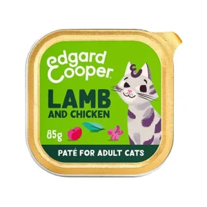 Edgard & Cooper Adult Cat - Cordero y Pollo de Corral - Paté