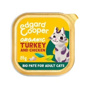 Edgard & Cooper Adult Cat - Orgánico - Pavo y Pollo - Paté