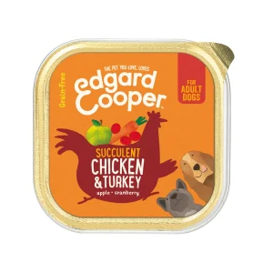 Edgard & Cooper Adult - Pollo y Pavo - Tarrina