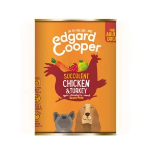 Edgard & Cooper Adult - Pollo y Pavo - Lata