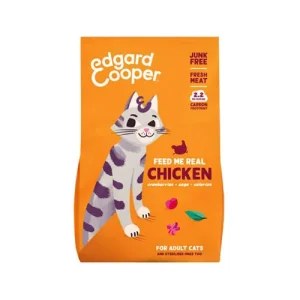 Edgard & Cooper Gato Adulto - Pollo de Corral - Croquetas