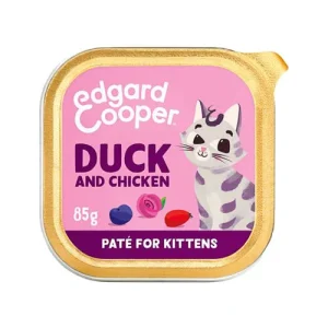 Edgard & Cooper Kitten - Pato y Pollo de Corral - Paté