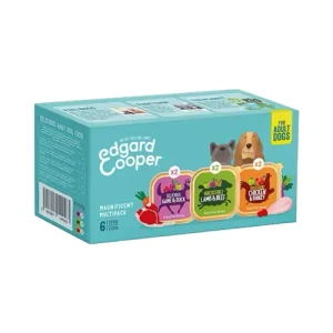 Edgard & Cooper Multipack Comida húmeda para perros - Tarrina - Pollo / Caza y Cordero