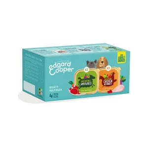 Edgard & Cooper Multipack Comida Húmeda para Perros - Tarrina - Pollo y Cordero