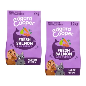 Edgard & Cooper Puppy - Salmón y Pavo de Corral