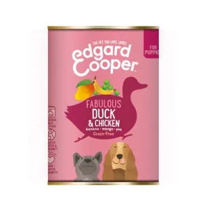 Edgard & Cooper Puppy - Pato y Pollo - Lata