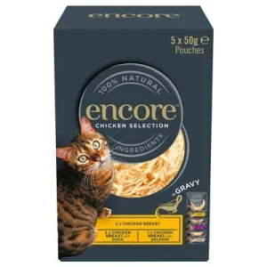 Encore Cat Gravy Pouch Mix 5 x 50 g