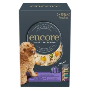 Encore en gelatina en bolsitas 20 x 100 g para perros - Pack ahorro mixto Selección deliciosa