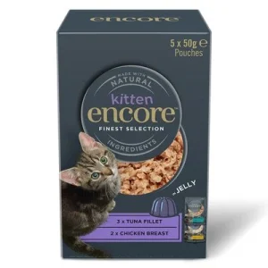 Encore Kitten Jelly Pouch 5 x 50 g