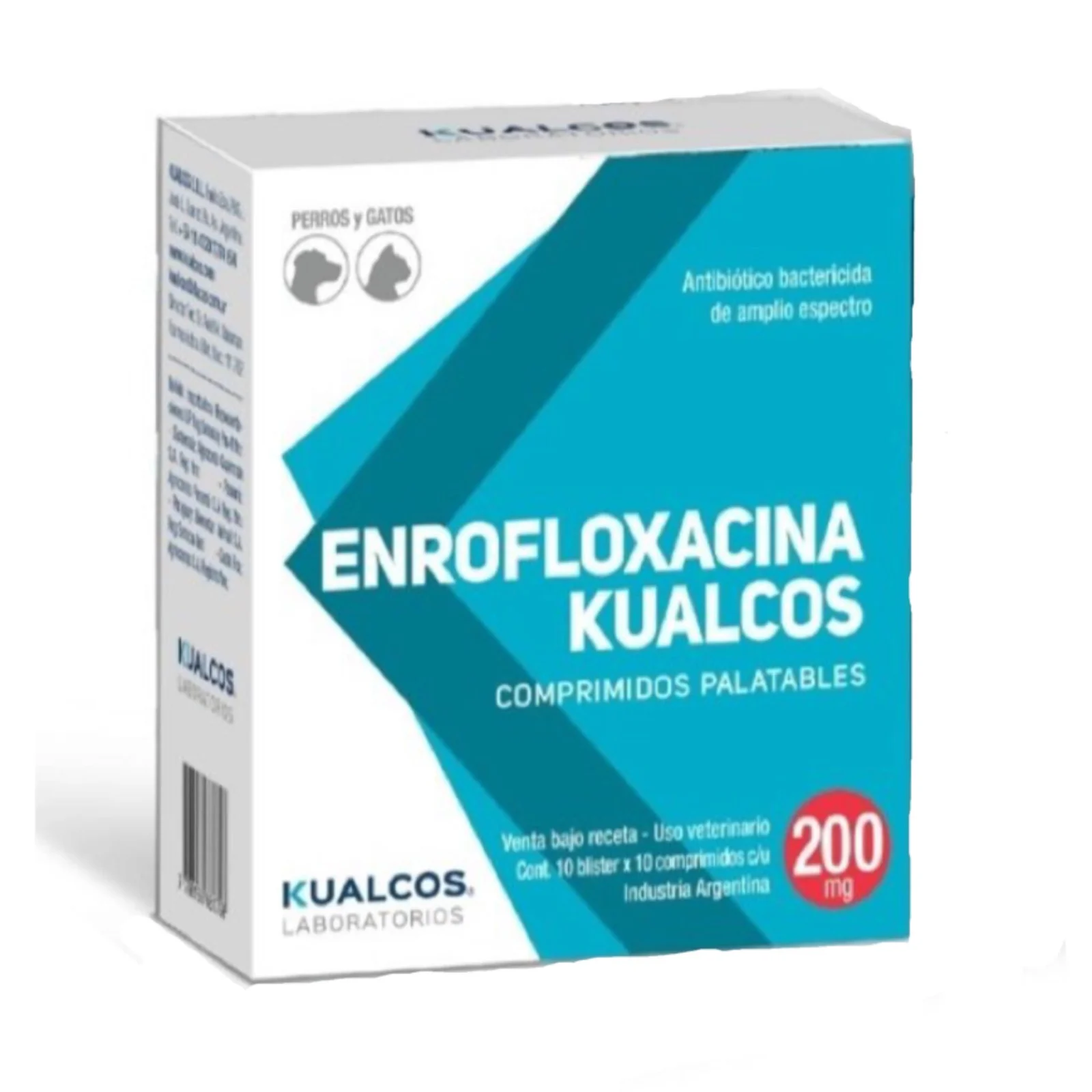 ENROFLOXACINA 200 MG