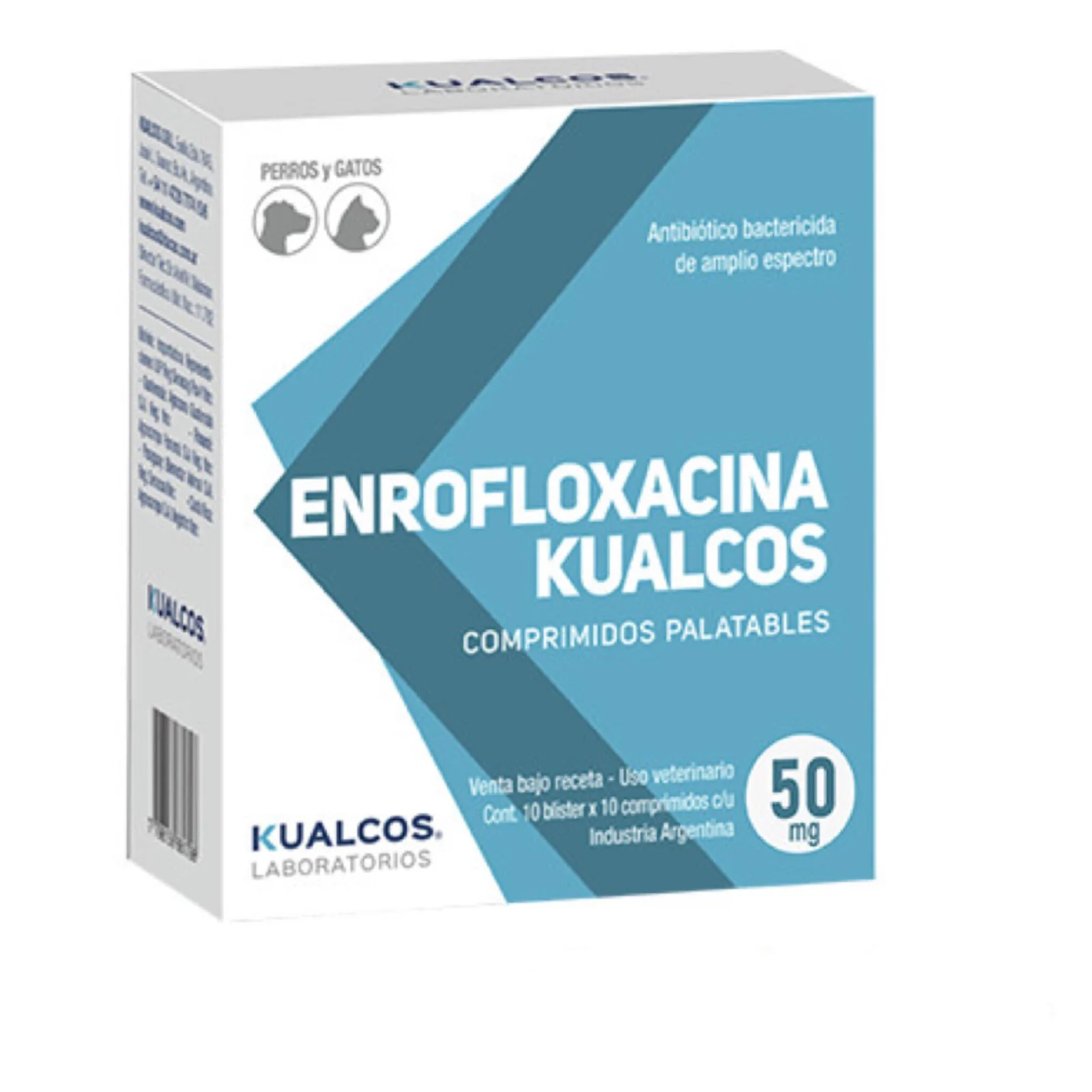 ENROFLOXACINA 50 MG