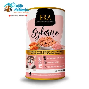ERA comida Húmeda para perros cachorros de Pavo con Batata 400g (1 Lata ó Pack Ahorro)