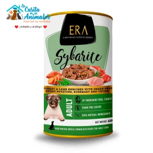 ERA comida Húmeda para perros de Pavo y Cordero 400g (1lata ó Pack Ahorro 6x400g)
