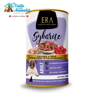 ERA comida Húmeda para perros de Pollo y Ternera 400g (1 lata ó Pack Ahorro)