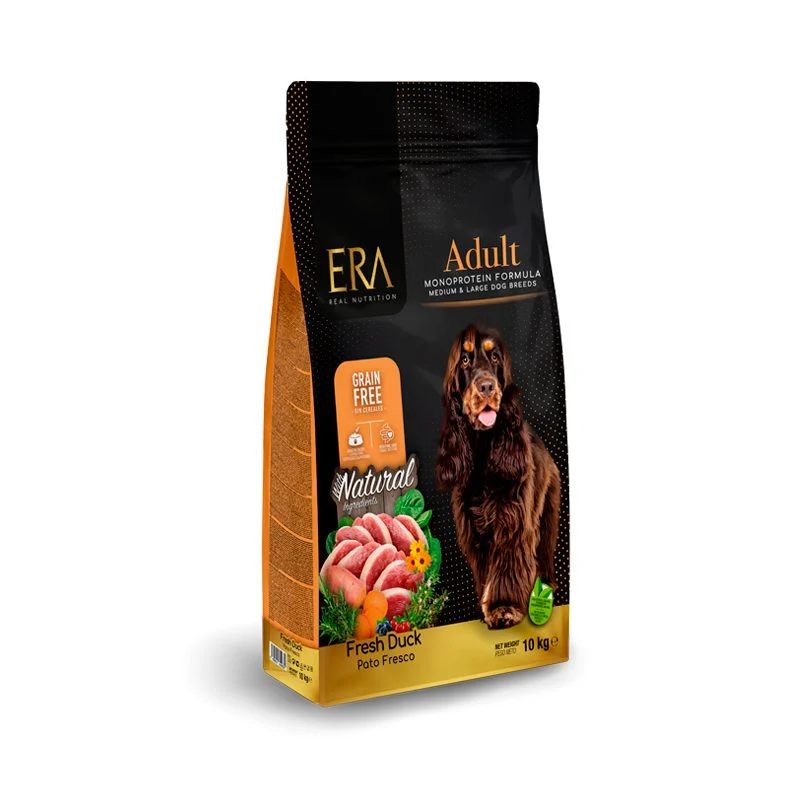 ERA Grain-Free Monoproteico de Pato para Perros Adultos de Razas Medianas y Grandes 10kg