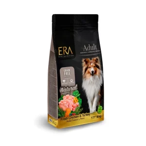 ERA Grain-Free Pollo y Pavo para Perros Adultos de Razas Medianas y Grandes 10kg