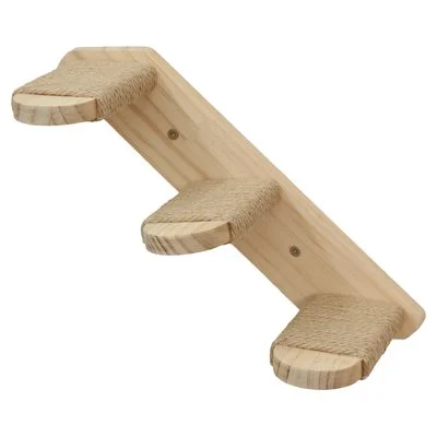 Escalera para gatos Kerbl Pet Timber natural