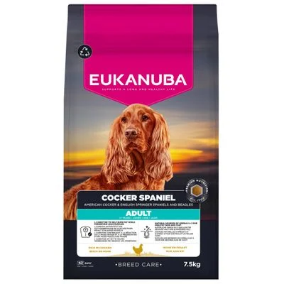 Eukanuba Adult Breed Care Cocker Spaniel 7,5 kg