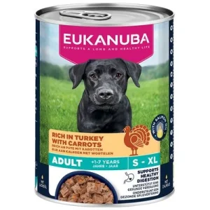 Eukanuba Adult rico en pavo con zanahoria 6 x 400 g