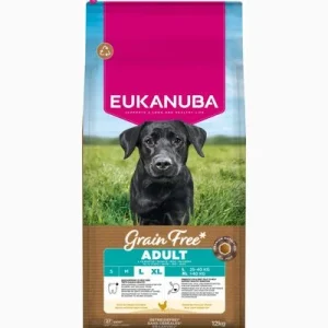 Eukanuba Grain Free Adult Large con pollo 12 kg