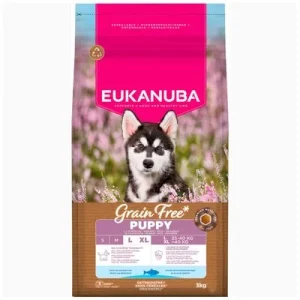 Eukanuba Grain Free Puppy Large & Giant Breed pescado de mar