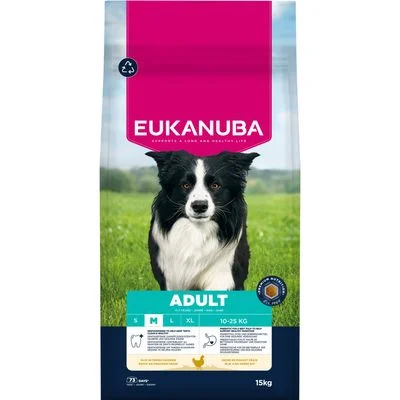 Eukanuba Premium Nutrition Adult Medium Breed pollo 15 kg
