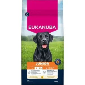 Eukanuba Premium Nutrition Junior Large & Giant Breed pollo 15 kg