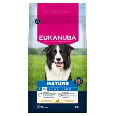 Eukanuba Premium Nutrition Mature Medium Breed pollo 3 kg