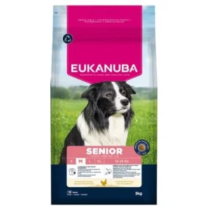 Eukanuba Premium Nutrition Senior Medium Breed pollo 3 kg