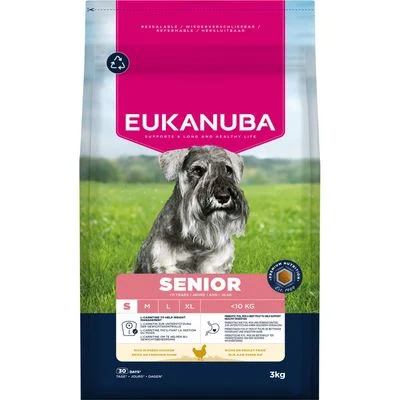 Eukanuba Premium Nutrition Senior Small Breed pollo 3 kg