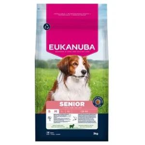 Eukanuba Premium Nutrition Senior Small & Medium Breed cordero y arroz 3 kg