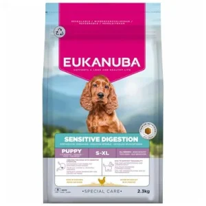 Eukanuba Special Care Sensitive Digestion Puppy con pollo y pavo 2,3 kg