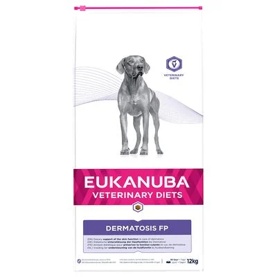Eukanuba Veterinary Diets 12 kg pienso en oferta: 10 + 2 kg ¡gratis! Dermatosis