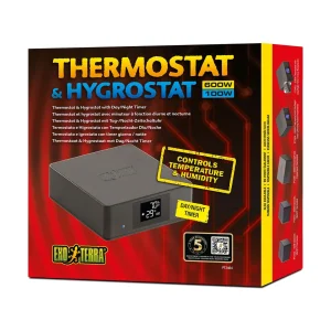 Exo Terra Termostato y higrostato con temporizador
