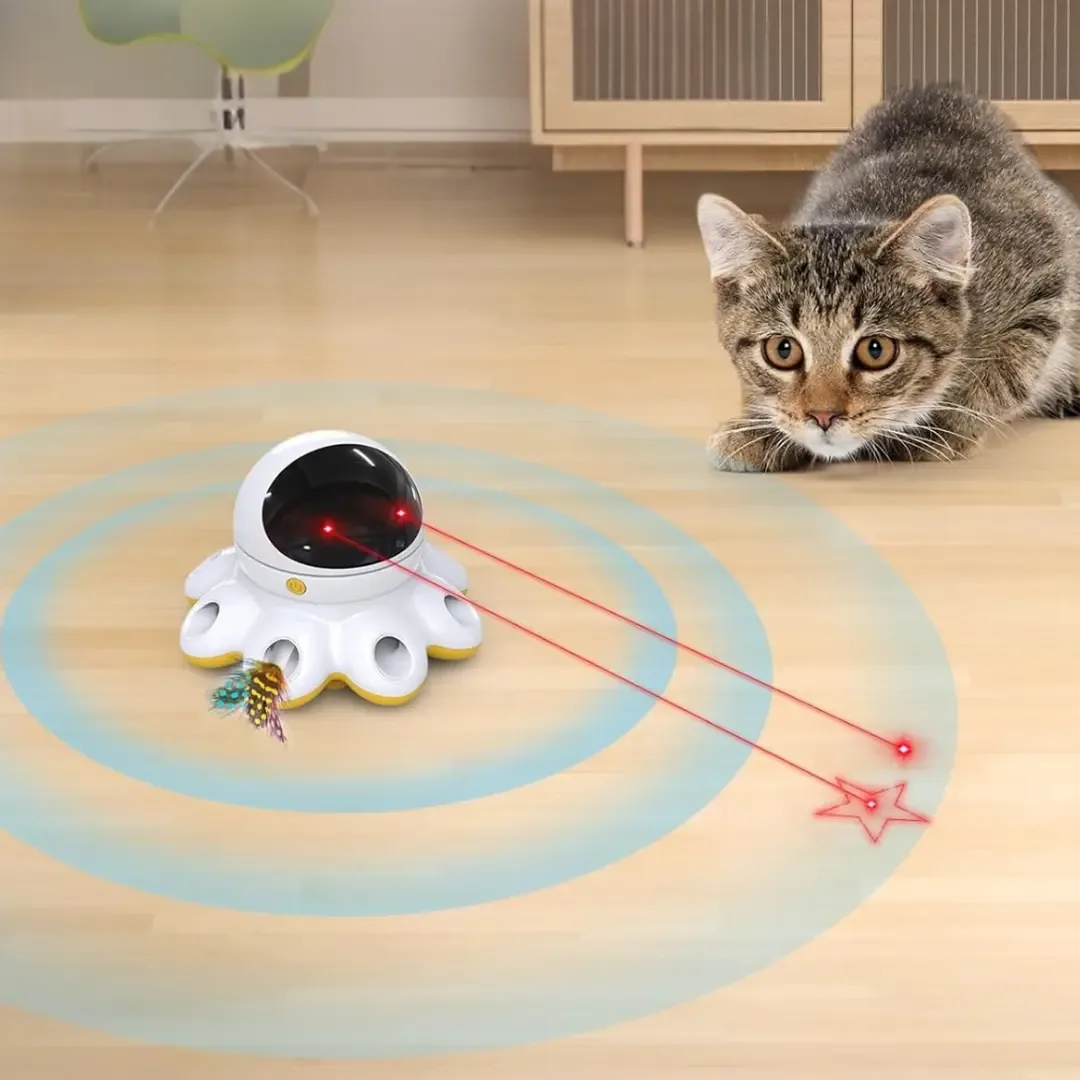 FANTASMA LASER 2 EN 1 BEEPEX PARA GATOS