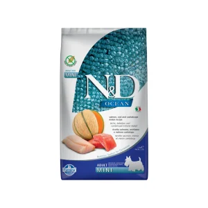 Farmina N&D Ocean Adult Mini Comida para perros - Salmón, bacalao y melón