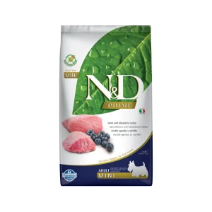 Farmina N&D Prime Adult Mini Comida para perros - Cordero y arándanos