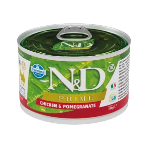 Farmina N&D Prime Adult Mini Comida húmeda para perros - Pollo y granada