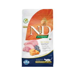 Farmina N&D Pumpkin Neutered Comida para Gatos - Cordero