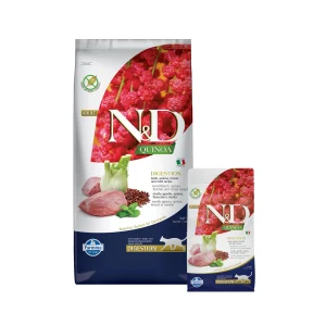 Farmina N&D Quinoa Digestion Adult Alimento para Gatos - Cordero