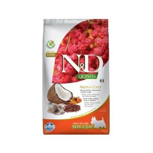 Farmina N&D Quinoa Skin & Coat Adult Mini Alimento para perros