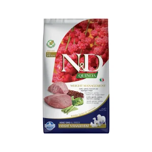 Farmina N&D Quinoa Weight Management Adult Comida para Perros - Cordero